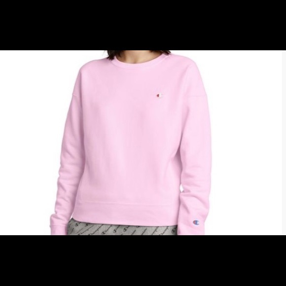 PINK CHAMPION CREWNECK - Picture 2 of 2
